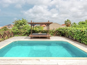 Outdoor pool - Modern Villa in Jan Thiel Curacao With Private Pool (Jan Thiel)