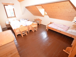 Casa | 2 camere, con arredamento individuale, lenzuola