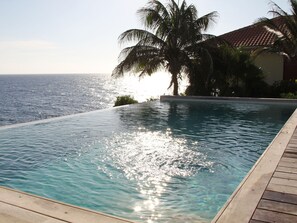 Outdoor pool - Cosy Seaside Villa in Jan Thiel With Pool (Jan Thiel)