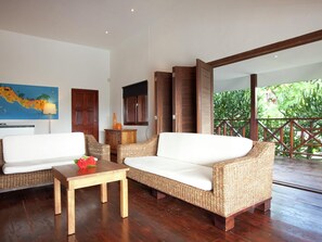 DVD player, MP3 dock - Tropical Villa With Swimming Pool in Jan Thiel (Jan Thiel)