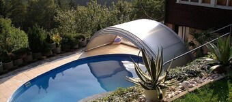 Detached House With Pool and Covered Terrace. In the Middle of the Nature