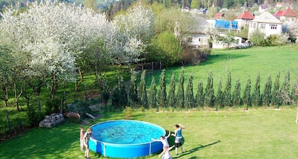 Spacious Apartment With the Beautiful View, Large Garden With Garden Pool