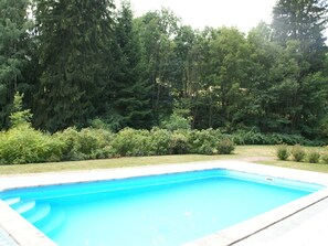 Apartment | Pool | Outdoor pool - Farmhouse in Czechia With Private Pool (Vidochov)