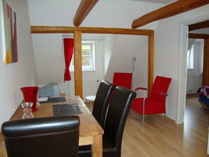 Apartment | Living room - Apartment in Bohemian With Shared Pool (Vidochov)