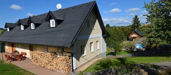 Spacious Cottage near Ski Area in Bystra & Jiserou