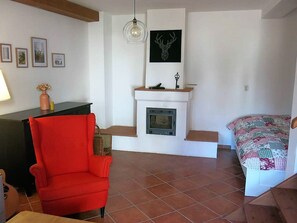 Living room - Beautiful Holiday Home in Sudbohmen With Garden Pool and hot tub (Radetice)