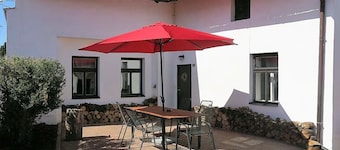 Beautiful Holiday Home in Sudbohmen With Garden Pool and hot tub