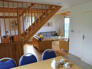 House | Private kitchen | Fridge, microwave, coffee/tea maker - Detached Holiday Home With Veranda Near Cerny Dul (Cerny Dul)
