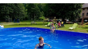 Outdoor pool - Detached Holiday Home With a Terrace in the Adelaarsgebergte (Starkov)