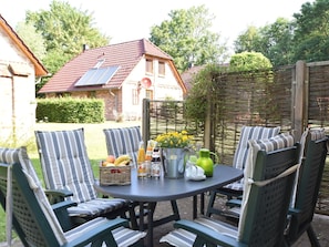 Balcony - Lovely Holiday Home in Mechelsdorf With Sauna (Bastorf)