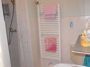 Dusche, Handtücher