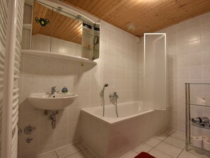 Badewanne, Haartrockner
