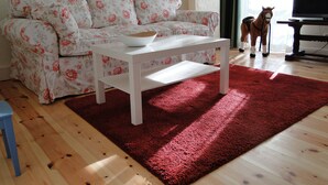 Living room - Comfortable Apartment With Terrace in Boiensdorf (Boiensdorf)