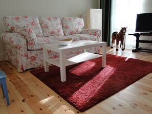 Apartment | Living room - Comfortable Apartment With Terrace in Boiensdorf (Boiensdorf)