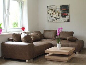 Living room - Spacious Holiday Home in Diedrichshagen near Sea (Kroepelin)