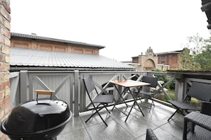 Balcony - Hubsche Wohnung in Detershagen mit Terrasse (Kroepelin)