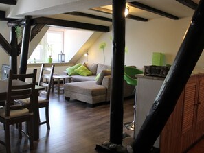 Living room - Welcoming Apartment Near Sea in Klutz (Kluetz)