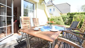 Balcony - Charming Apartment in Börgerende-rethwisch With Sauna (Boergerende-Rethwisch)