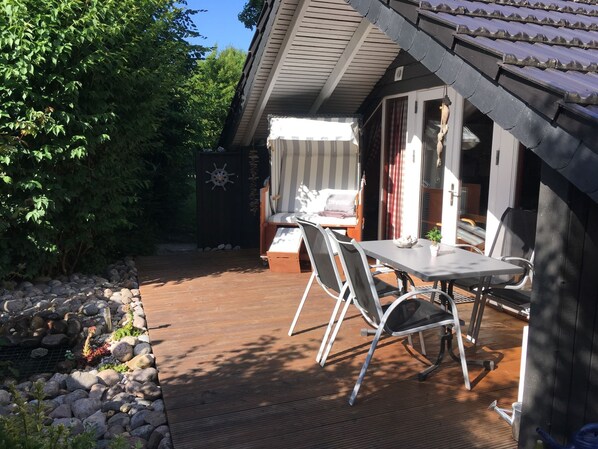 Balcony - Charming Seaside Holiday Home in Holnis (Gluecksburg)