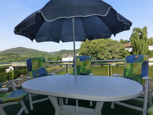 Apartment on the 1st Floor on the Edge of the Sauerland Region With Private Roof Terrace