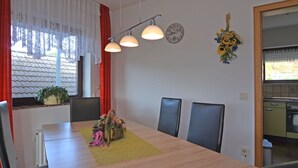 Dining - Modern Holiday Home Near Ski Area in Dodenau (Battenberg (Eder))
