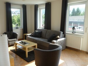 Apartment | Living room - Modernes Apartment mit Zentralheizung in Willingen (Willingen)