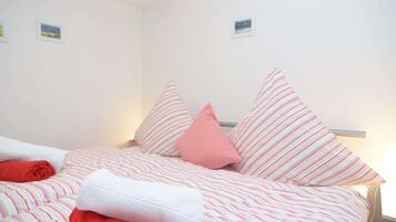 Apartamento | 2 quartos, individualmente mobiliados, roupa de cama