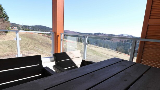 Balcony - Beautiful Apartment in Neuastenberg Near Ski Area (Winterberg)