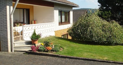 Apartment in the Westerwald With Large Garden and Terrace With Barbecue Area