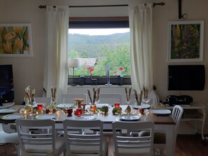 Dining - Large Apartment With Garden, two Terraces and a View of the Harz Mountains (Bad Lauterberg)