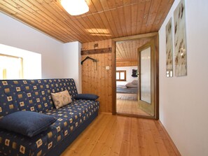 Living room - Holiday Home on Historical Castle Walls in the Bavarian Forest Nature Reserve (Iggensbach)