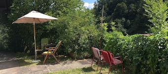 Holiday Home on Historical Castle Walls in the Bavarian Forest Nature Reserve