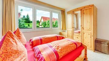 1 bedroom, individually furnished, iron/ironing board, bed sheets