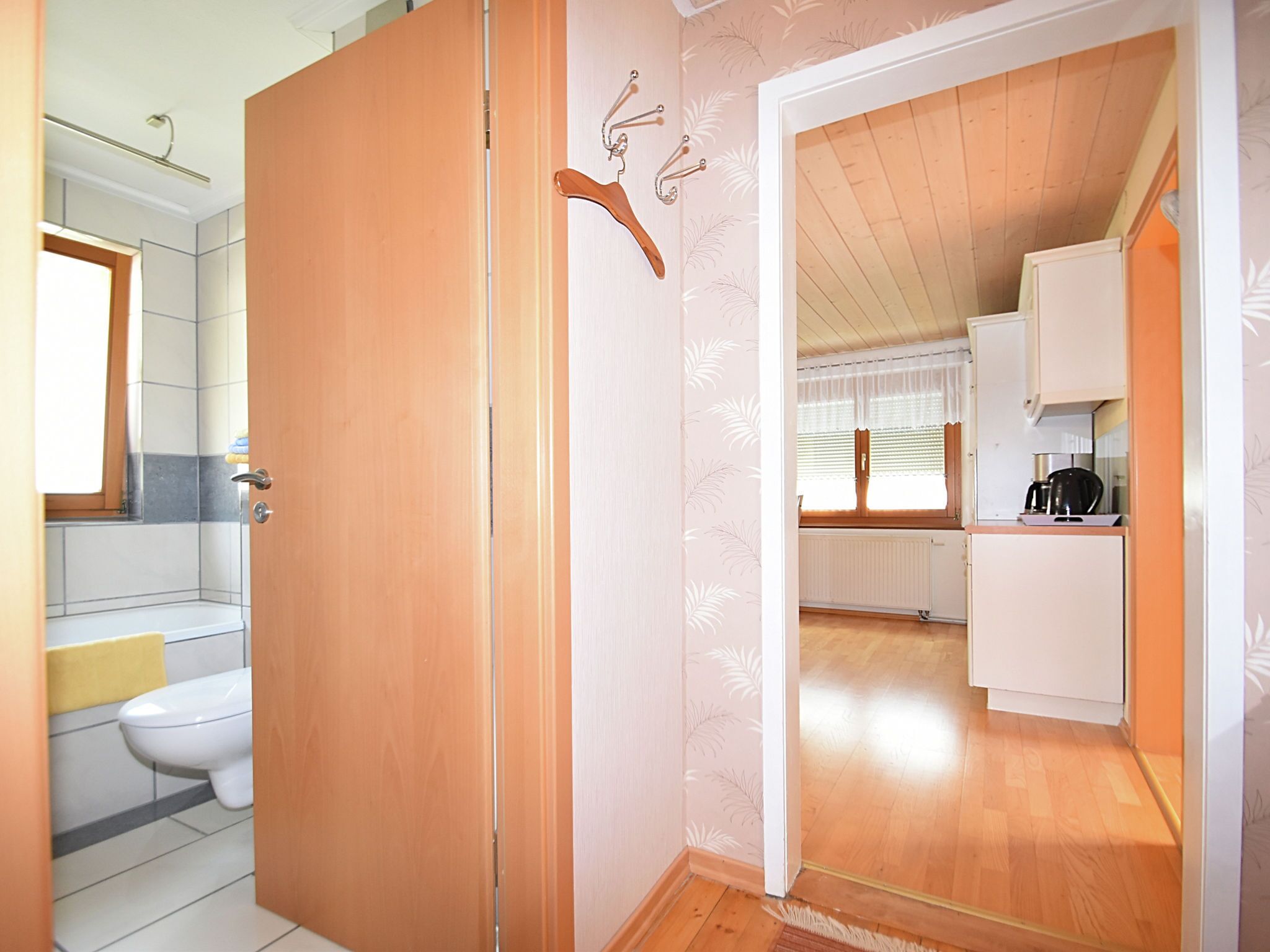 1 phòng ngủ, trang bị nội thất với thiết kế riêng biệt 