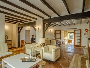 Fireplace - Authentic Finca for 6-9 People, on the Hill of Moraira With a Beautiful Panoramic View (Teulada)
