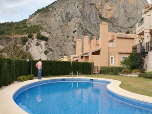 Outdoor pool - Serene Apartment in Altea With Swimming Pool (Altea)