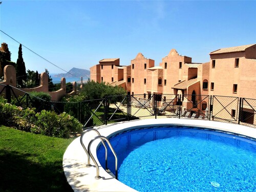 Luxury Apartment With AC, on a Hill With a sea View
