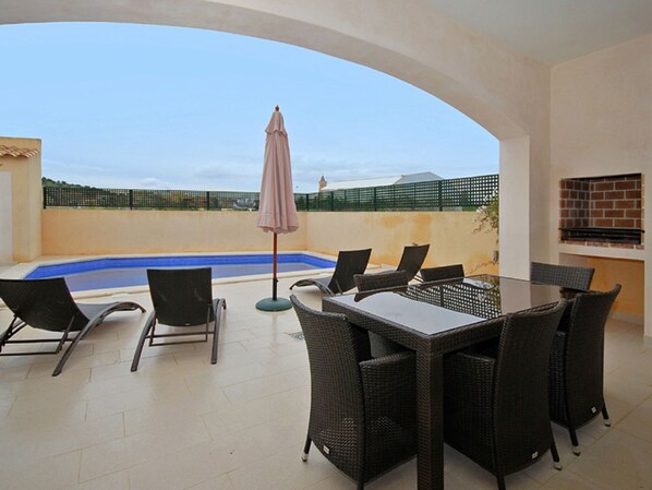 Balcony - Nice and Modern Semi-detached With Private Pool, Situated in a Quiet Area (Sant Llorenc des Cardassar)