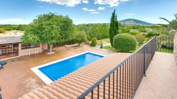 Pool - Cozy Mansion With Swimming Pool in Buger Majorca (Buger)
