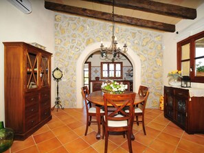 Dining - Luxurious Holiday Home With Private Pool in Selva (Selva)