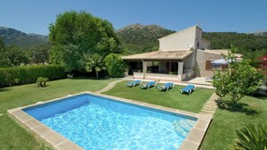 Outdoor pool - Detached House With a Refined Dã©cor and Outdoor Shaded Areas (Pollensa)