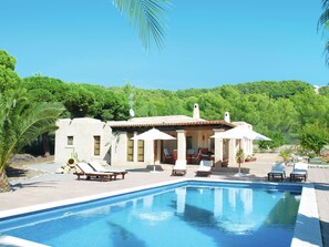 Exterior - Single Storey Villa With Garden and Several Fruit Trees in Ibiza (Santa Eulalia del Rio)