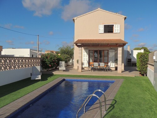 Serene Holiday Home in Sa Ràpita With Swimming Pool