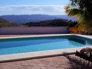 Outdoor pool - Detached Finca With Salt-water Pool, in a Rural Location Near Torre del Mar (Velez-Malaga)