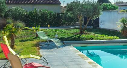 Modern Holiday Home With Private Pool in the Small Town of Lezignan Corbières