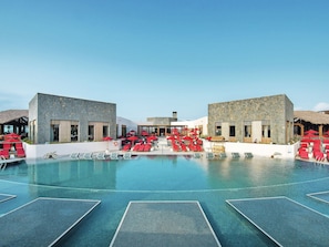 Outdoor pool - Villa Suite near Playa el Hierro & Volcan Calderon Hondo (La Oliva)