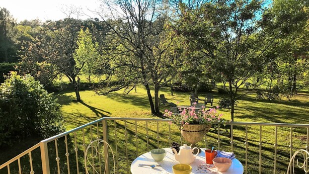 Balcony - Cozy Cottage in Frayssinet-le-gelat With Garden (Frayssinet-le-Gelat)