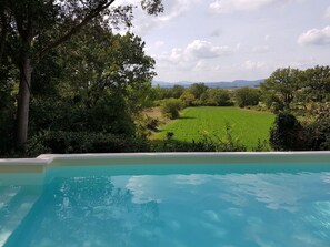 Pool - Charming Villa With Private Pool and Phenomenal Views (Saint-Jean-de-Maruejols-et-Avejan)