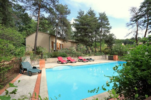 Splendid Holiday Home in Vagnas With Private Swimming Pool