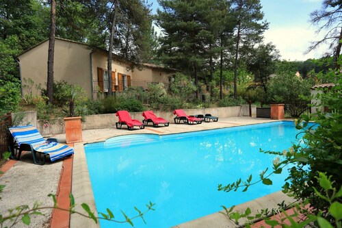 Splendid Holiday Home in Vagnas With Private Swimming Pool